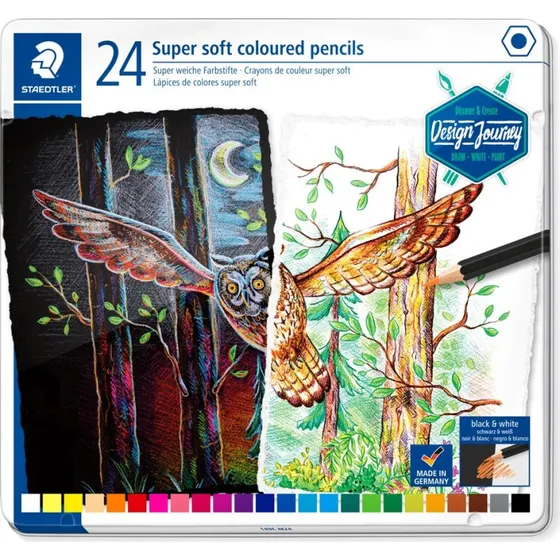 Staedtler Soft Farveblyant 24 Farver