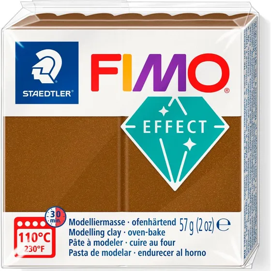 Staedtler FIMO Effect Modellervoks 57g Bronze Metallic