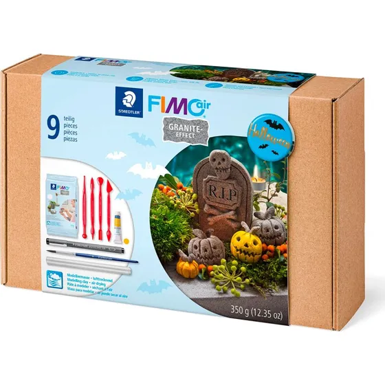 Staedtler FIMO AIR Halloween-sæt 350g Granit-effekt