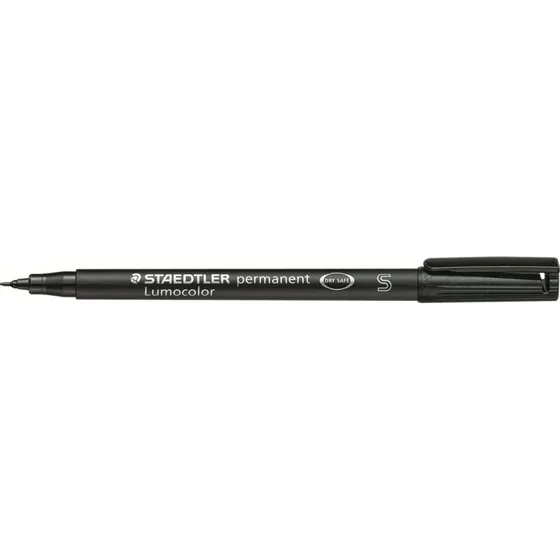 Staedtler Lumocolor 317 M 1,0 mm Sort, 10 stk