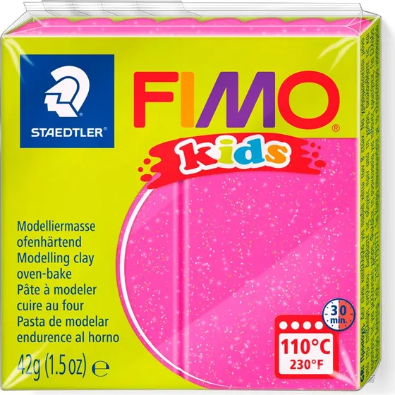 Staedtler FIMO Kids Pink Glitter 42g