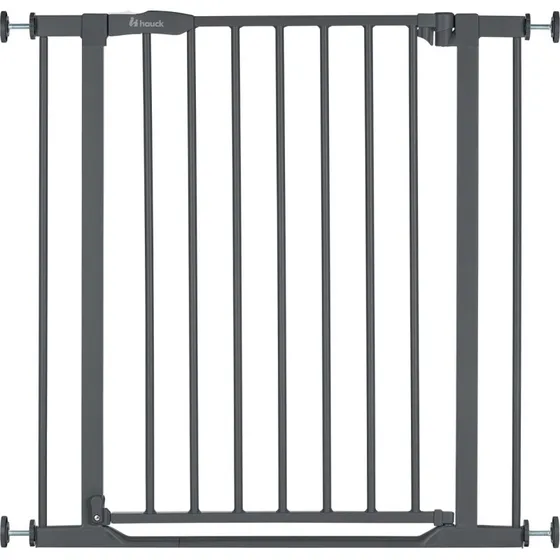 Hauck Clear Step 2 Autoclose Sikkerhedslåge, 75/80 cm, Mørkegrå