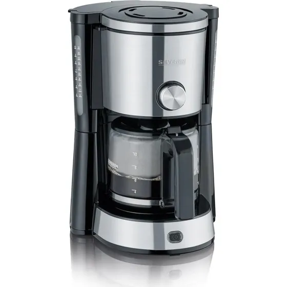 Severin KA 4825 Aroma Select 10 kopper rustfrit stål, sort