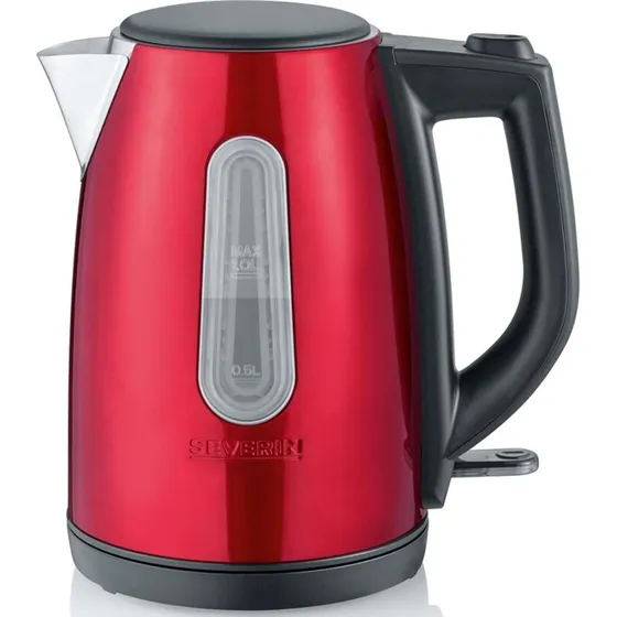 Severin WK3417 Elkedel 1 L 2200W Chillirød