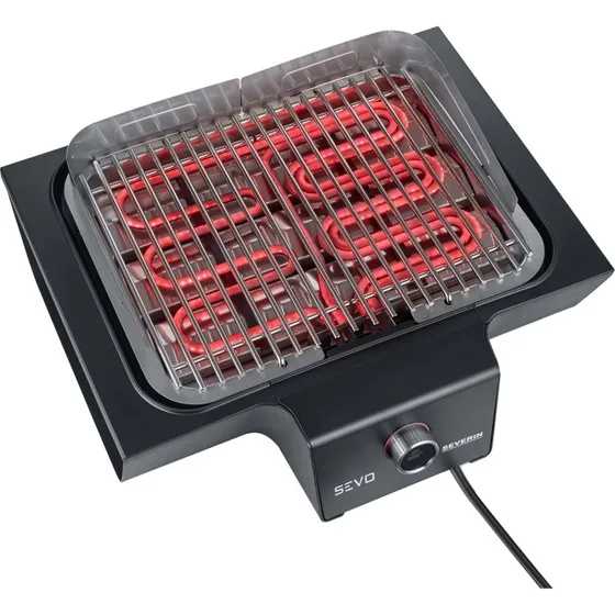 Severin PG 8106 SEVO GT Elektrisk Havegrill Sort/Sølv