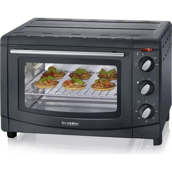 Severin TO 2067 Miniovn 20 L, 1500W, Sort
