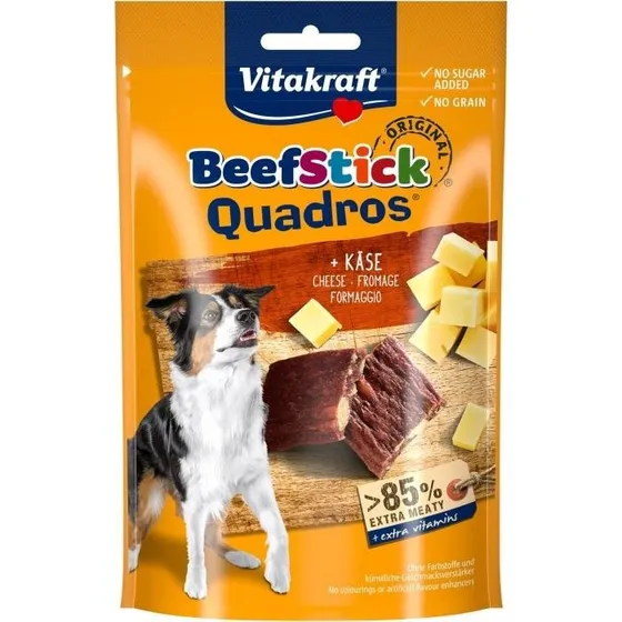 Vitakraft Beef Stick Quadros med Ost 70g