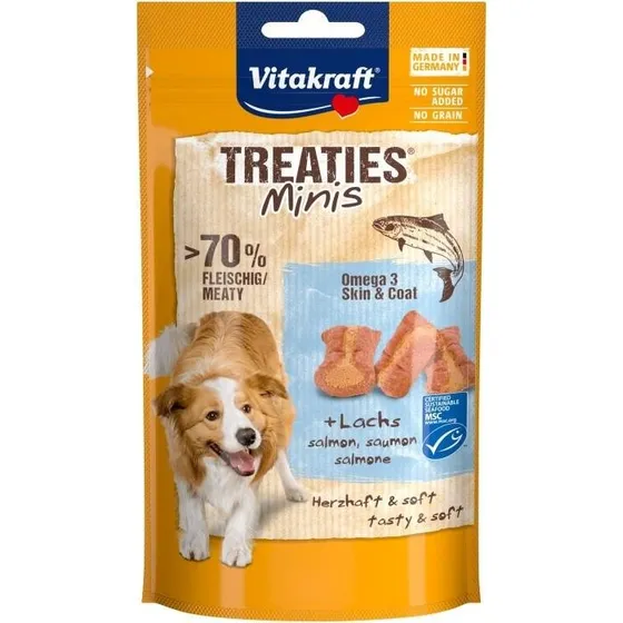 Vitakraft Treaties Minis Laks & Omega-3 48g