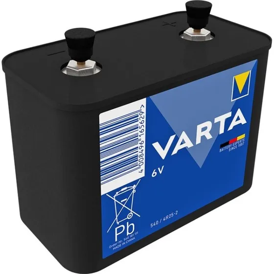 Varta 4R25-2 (540) 6 V Zinkchlorid batteri, 1 stk.