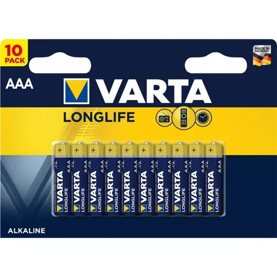 Varta Longlife AAA 10-pak