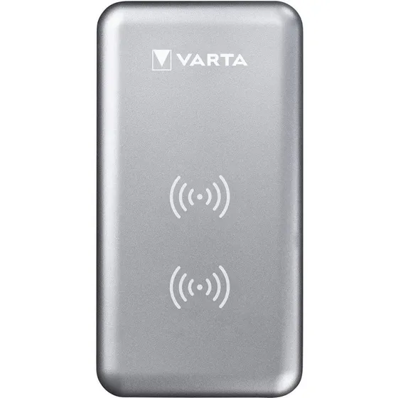 Varta Trådløs Powerbank 2000 mAh Sølv