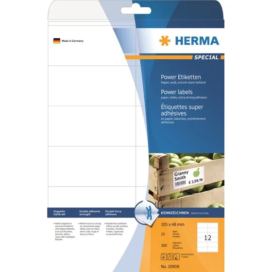 HERMA Special Etiketter 105 x 48 mm, 300 stk