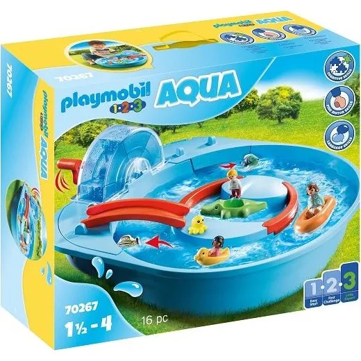Playmobil 1.2.3 Muntert vandland - PL70267