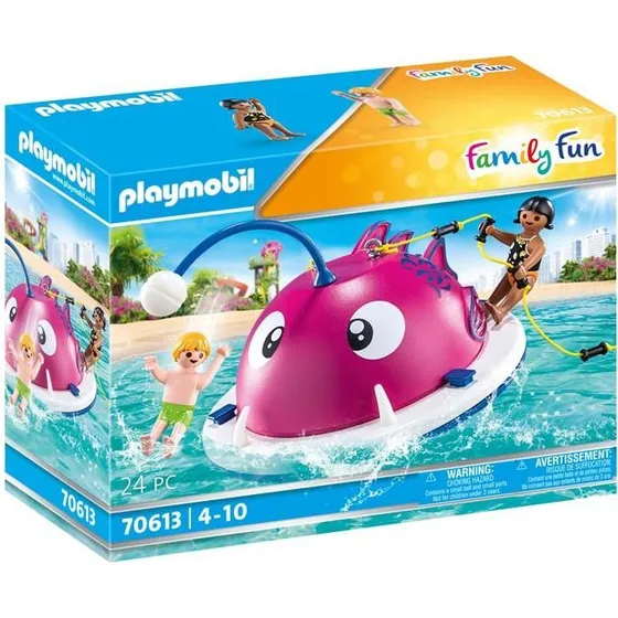 Playmobil 70613 Klatre-Svømmeø - Lyser i mørke, 14 x 13,5 x 10 cm