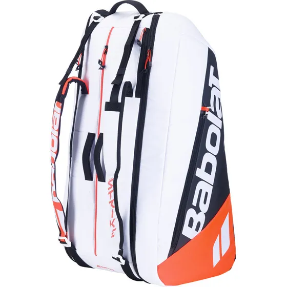 Babolat Pure Strike x12 tennistaske - hvid/rød