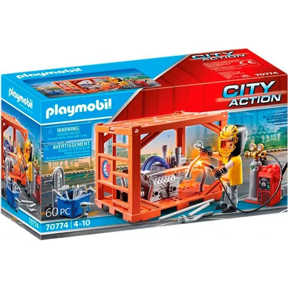 Playmobil 70774 City Action - Container Produktion (4-10 år)