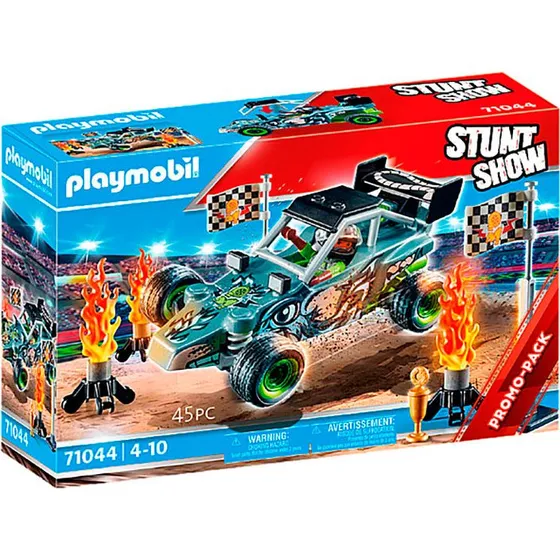 Playmobil 71044 Stunt Show - Racerkører med bil (4-10 år)
