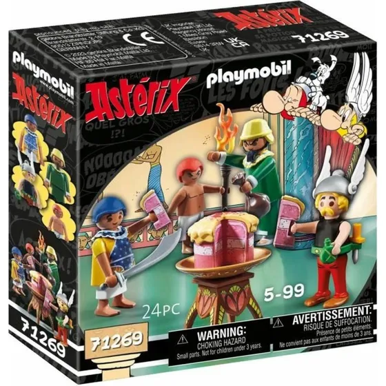 Playmobil Asterix: Amonbofis og den forgiftede kage, 24 dele