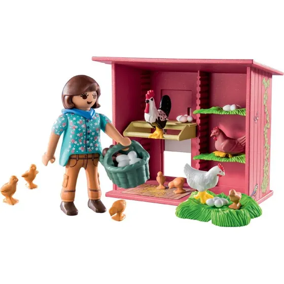 Playmobil 71308 Høne med Kyllinger - Byggesæt