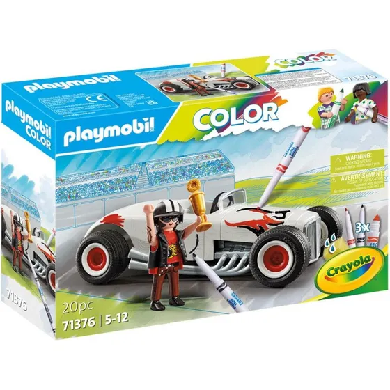 Playmobil 71376 Color Hot Rod Byggesæt – 20 dele