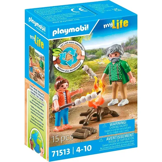 Playmobil 71513 Lejrbål med Skumfiduser – 4-10 år