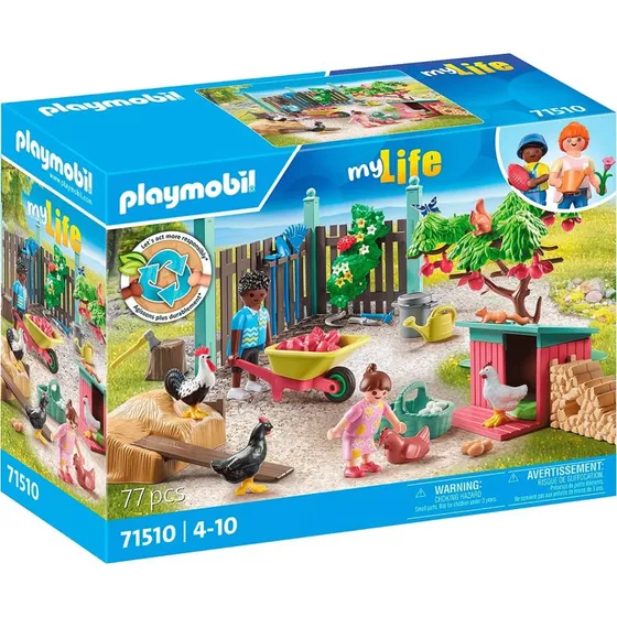 Playmobil 71510 My Life Lille Kyllingehus - 4-10 år