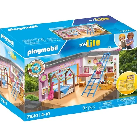 Playmobil Børneværelse 71610 – Muntre leg med bæredygtige materialer