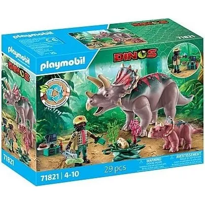 Playmobil Triceratops-familien (71821)