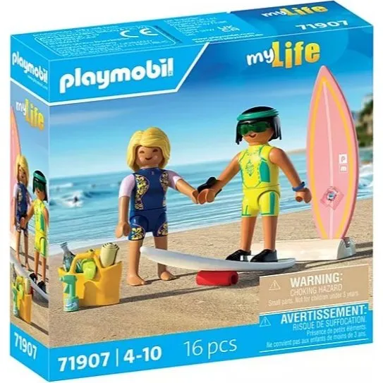 Playmobil My Life 71907 Surfskole Byggesæt, 4+ år, 16 dele