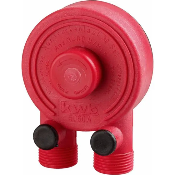 Kwb Pumpe-slangeadapter (stor) Rød