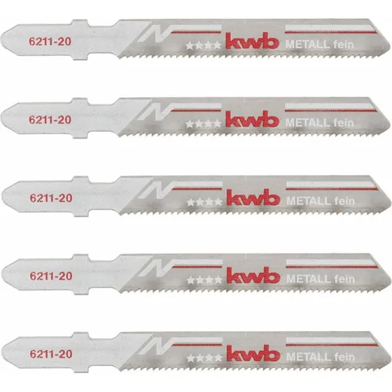 Kwb BIM Stiksavsklinge til Metal 77/50x1,2mm 5pk