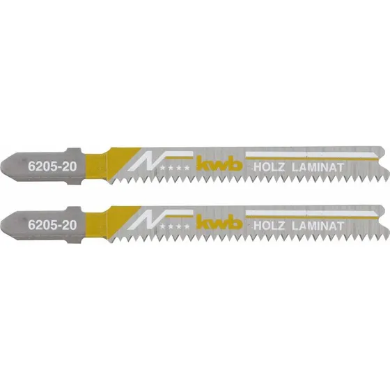 Kwb BIM Stiksavsklinger til Træ 83/60x1,7mm 2pk