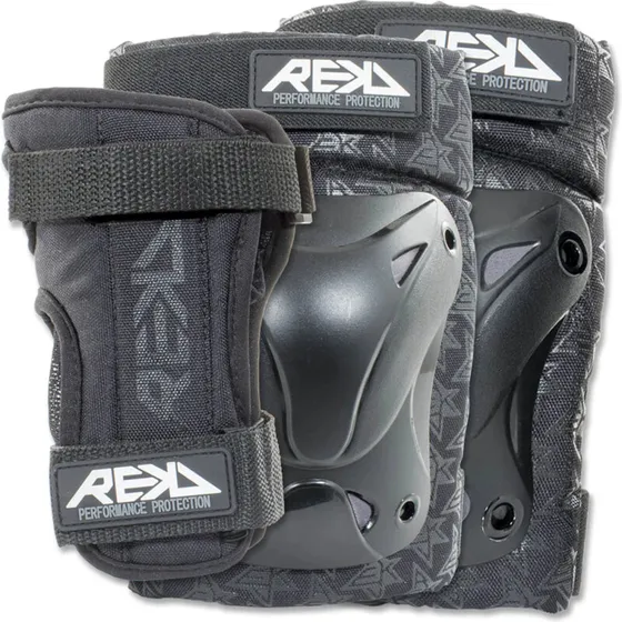 REKD Recreational Beskyttelsessæt 3-pak XL (knæ, albue, håndled)