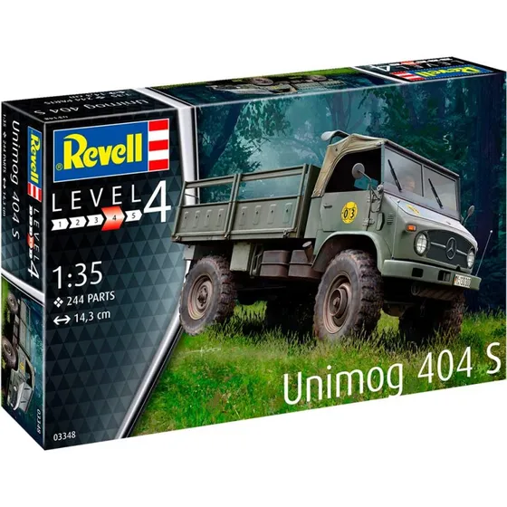 Revell Unimog 404 S 1:35 Byggesæt med 244 dele