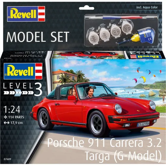 Revell 67689 Porsche 911 Carrera Targa G-Model 1:24