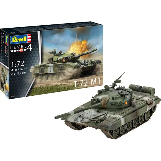 Revell T-72 M1 Modelbyggesæt 1:72 Level 4