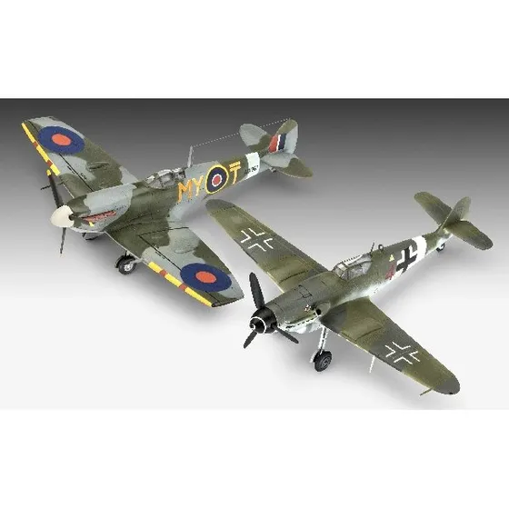 Revell Bf 109G-10 & Spitfire Mk.V 1:72 Modelflykampsæt