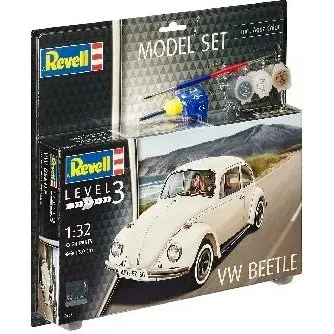 Revell VW Beetle Modelbilsæt 1:32, Sværhedsgrad 3