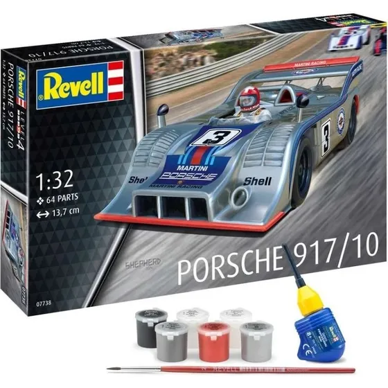 Revell Porsche 917/10 1:32 Byggesæt med grundmaling