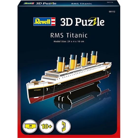 Revell 3D Puslespil RMS Titanic – 30 dele, 10+ år