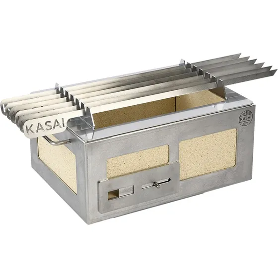 Kasai Konro Spydstativ med 6 Grillspyd til Nano Pro