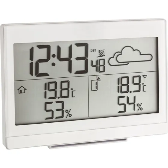 TFA CASA Vejrstation – Temperatur, Fugtighed & Alarm