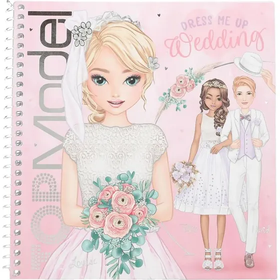 TopModel Dress Me Up Stickerbog - Bryllup
