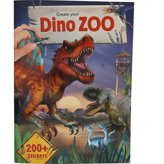 Dino World - Zoo Aktivitetsbog med over 200 klistermærker