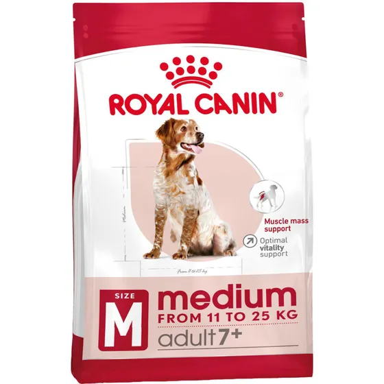 Royal Canin Size Health Nutrition Medium Adult 7+ 15 kg