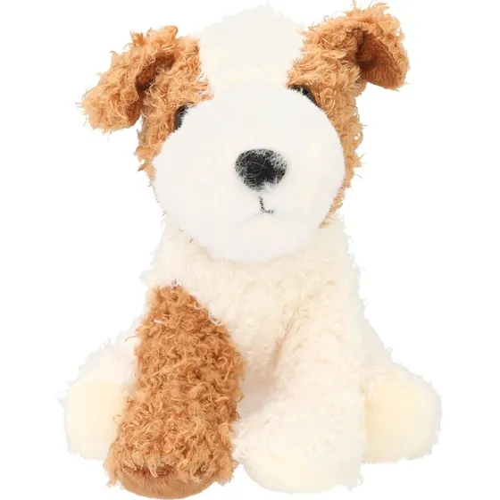 TOPModel Arlo - Plyshund 16 cm - Lysebrun