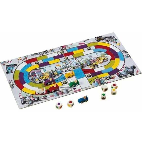 HABA Monza - Farverigt terningspil og brætspil til børn