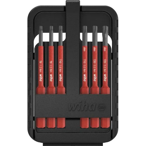 Wiha SlimBit Torx 6-delssæt 1000V