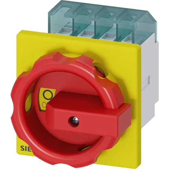 Siemens 3LD2003-0TK53 Nødafbryder 3P 16A 7,5kW rød/gul