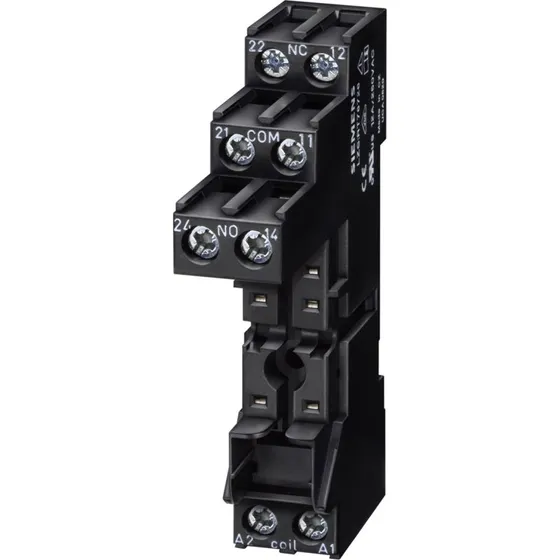 Siemens Stikben Sokkel for DIN-skinne 15,5 mm